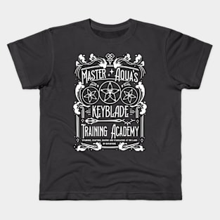 Master Aqua's Keyblade Training Academy! Kids T-Shirt